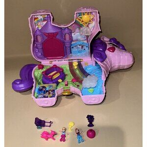Vintage Polly Pocket 2 Dolls Polly Pocket Unicorn Party Large Piñata Playset